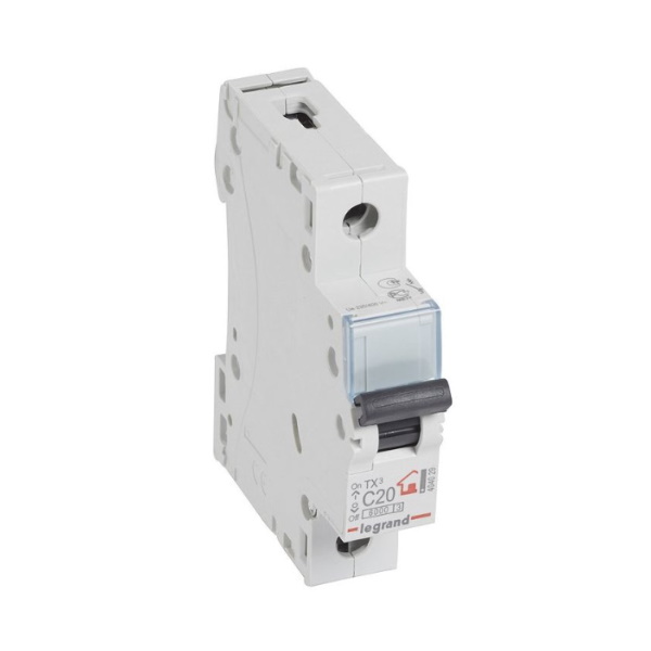 legrand 404029 автоматический выключатель тх3 1p 20a 6ка тип с