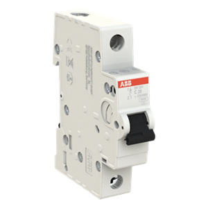 abb  автоматический выключатель sh201 1p 20а 6ka  2cds211001r0204