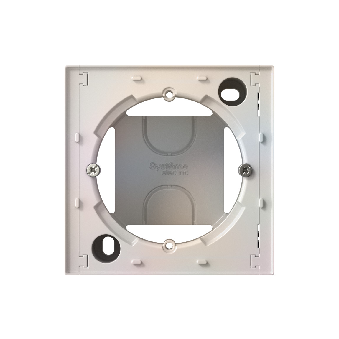 systeme electric atlasdesign коробка наружного монтажа жемчуг