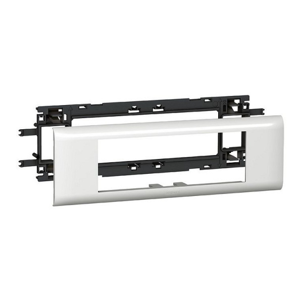 legrand мosaic 45 суппорт 3 поста (6 модуля) для кабель-каналов dlp с шириной крышки 65 мм
