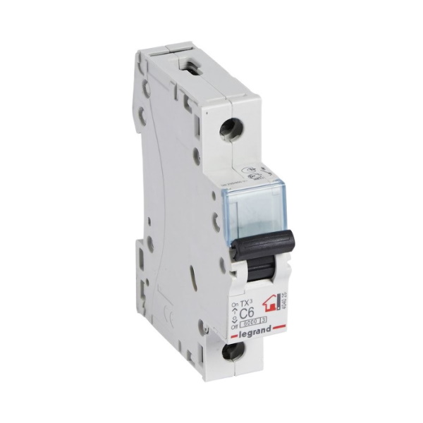 legrand 404025 автоматический выключатель тх3 1p 6a 6ка тип с