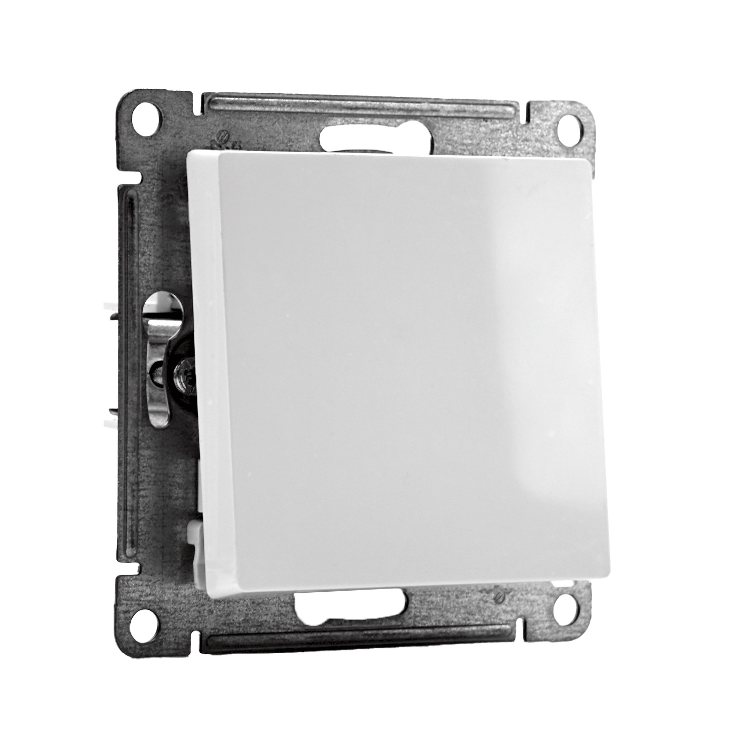 systeme electric atlasdesign, переключатель перекрестный 1-клавишный белый atn000171