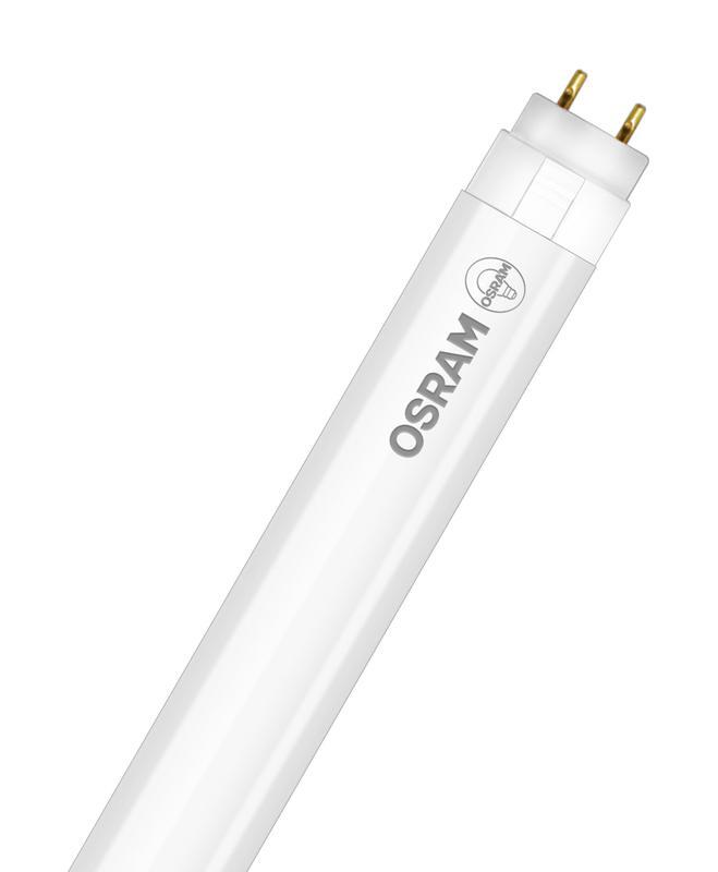 лампа светодиодная t8 osram led st8-0.6m 9w/865 230v ac/de 800lm 6500k (2х стороннее подключение)