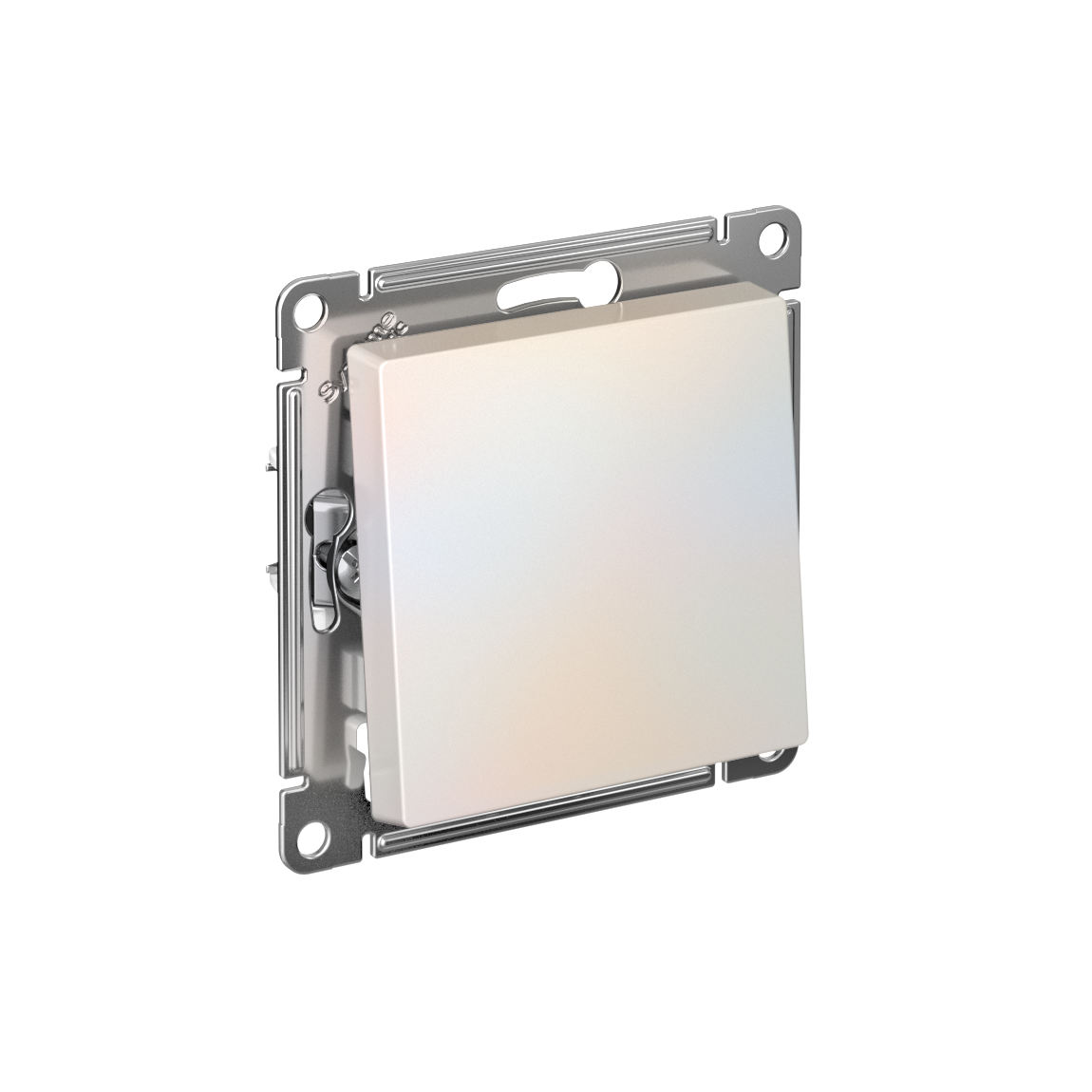 Systeme Electric ATLASDESIGN переключатель 1-клавишный жемчуг
