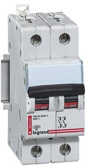 legrand 404048 автоматический выключатель тх3 2p 63a 6ка тип с