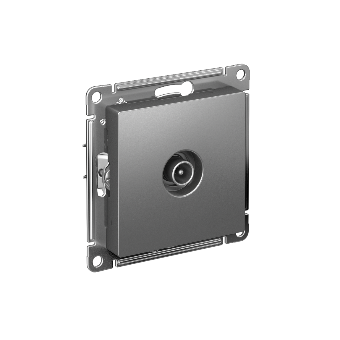 Systeme Electric ATLASDESIGN розетка TV оконечная 1dB сталь