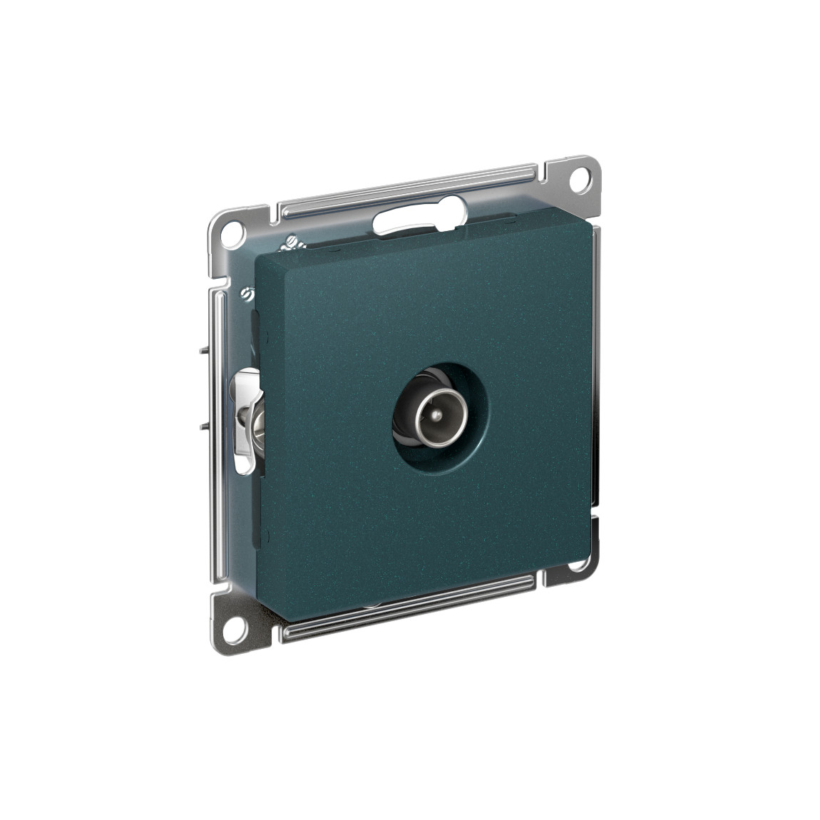 systeme electric atlasdesign розетка tv коннектор изумруд