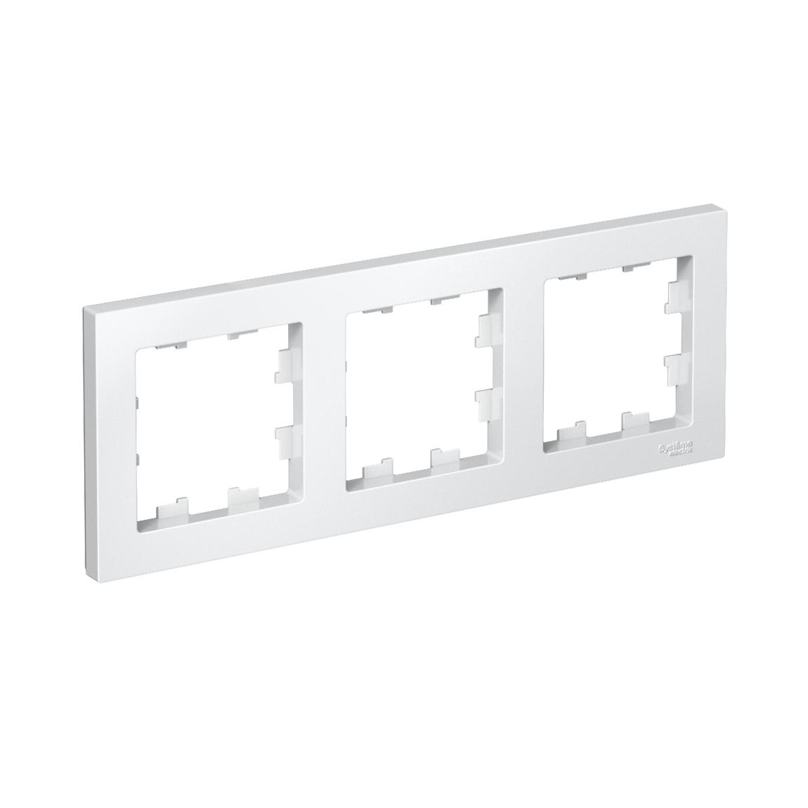 Systeme Electric ATLASDESIGN рамка 3-я горизонтальная лотос