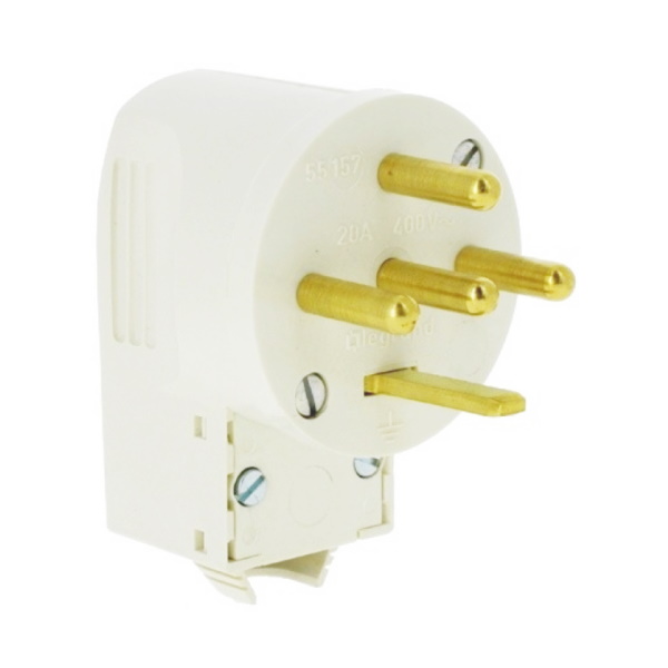 055157 legrand вилка силовая 2к+н+з 20а (5х20а)