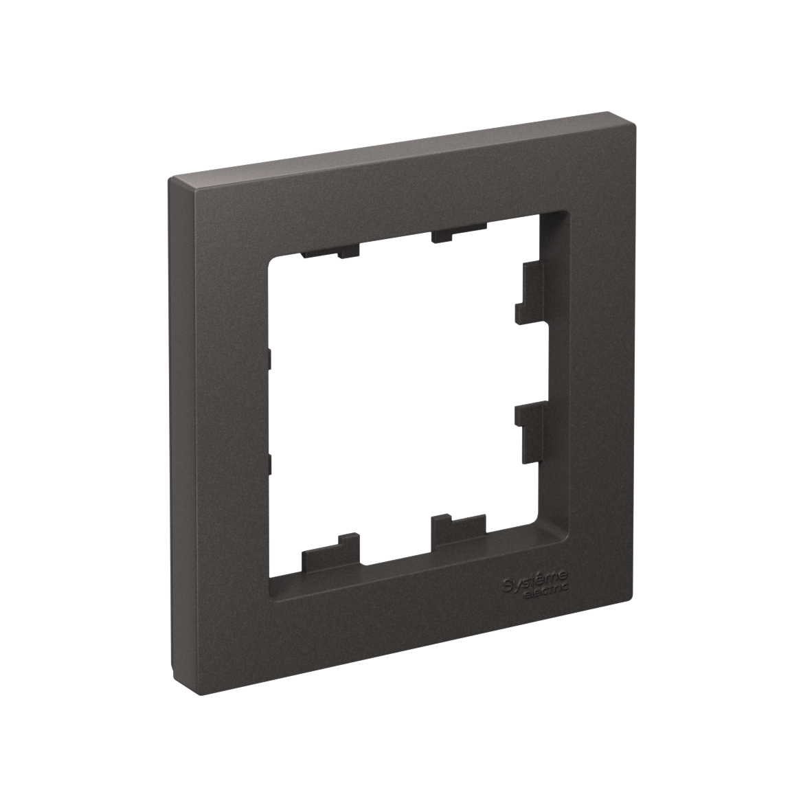 Systeme Electric ATLASDESIGN, рамка 1-я универсальная базальт ATN001401