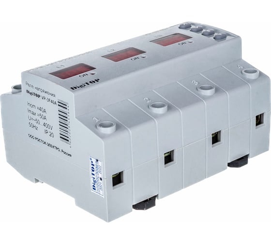 реле напряжения digitop vp-3f40a