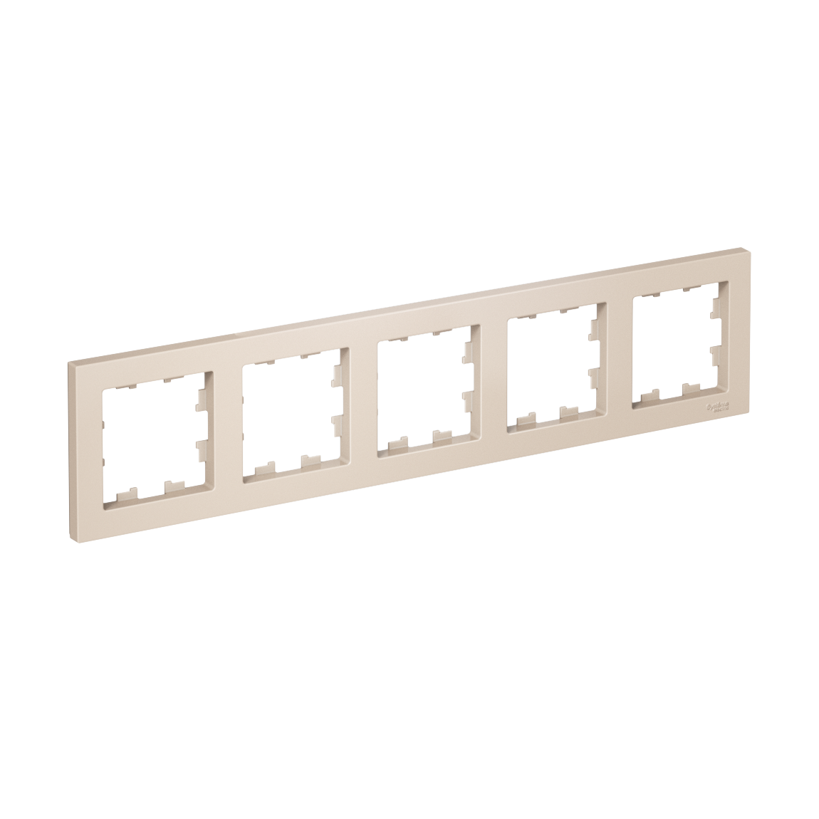 Systeme Electric ATLASDESIGN, рамка 5-я горизонтальная бежевый ATN000205