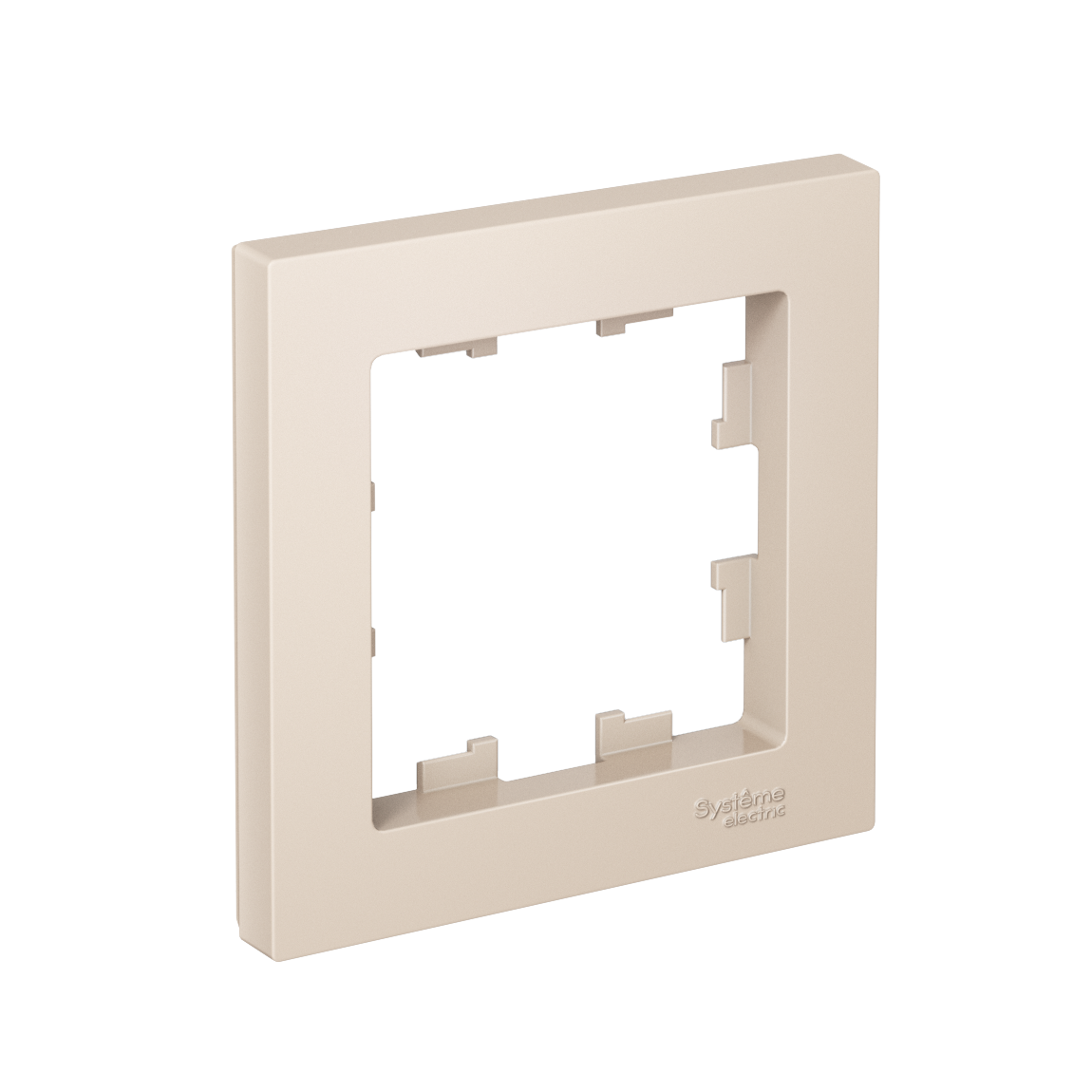 Systeme Electric ATLASDESIGN, рамка 1-я универсальная бежевый ATN000201