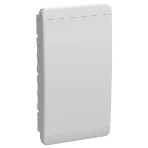 iek бокс пластиковый встраиваемый tekfor щрв-п-36 ip41 белая дверь 