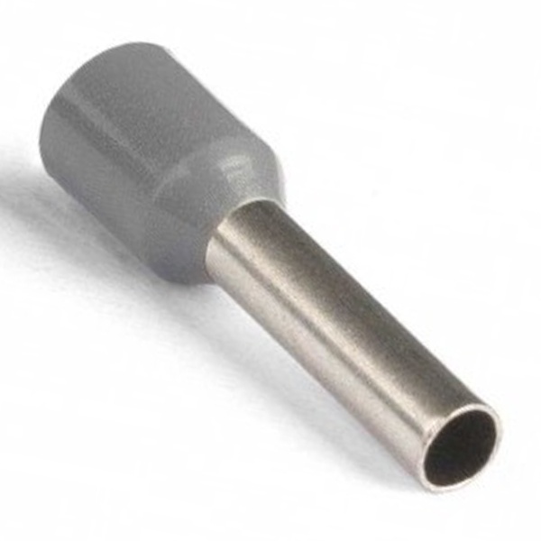 НШВИ 4,0–12: Наконечник штыревой втулочный изолированный, одинарный "КВТ" 79447