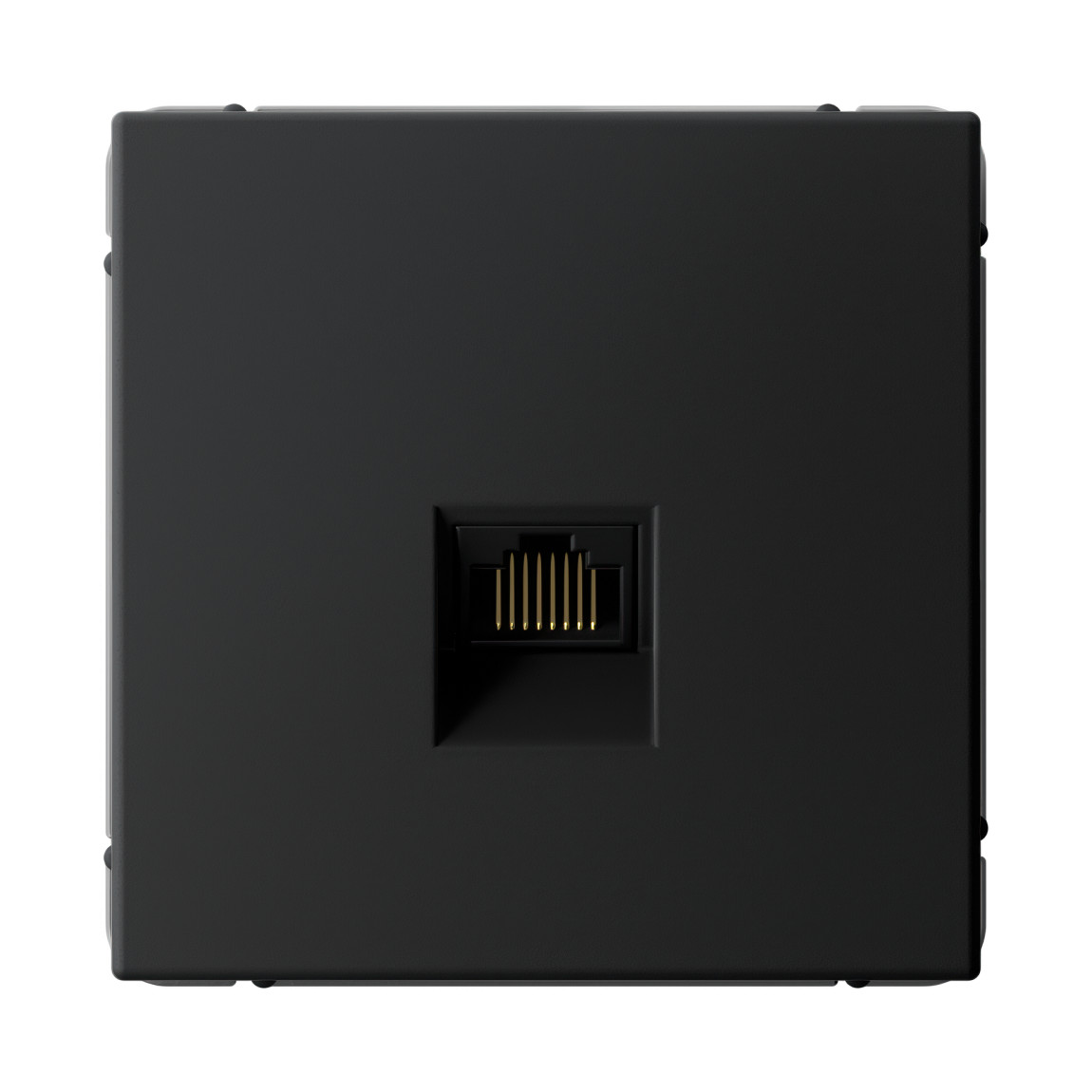 system electric artgallery розетка компьютерная 1-я rj45 6е кат. карбон gal001086