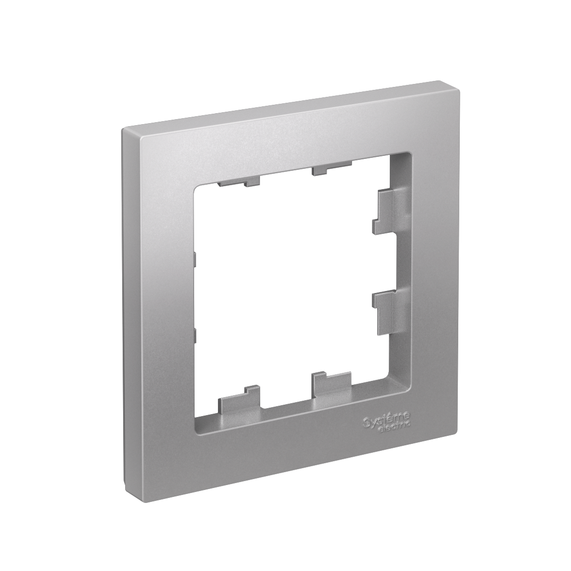 Systeme Electric ATLASDESIGN, рамка 1-я универсальная алюминий ATN000301