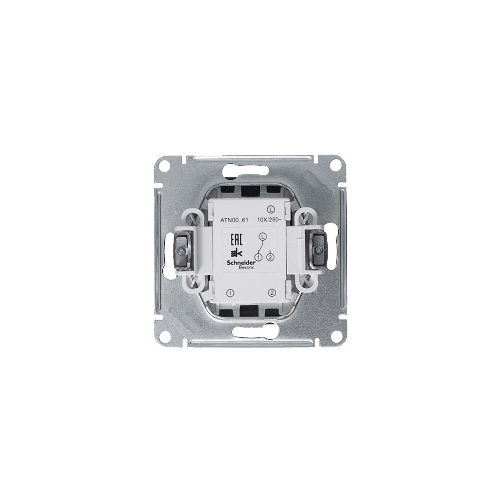 systeme electric atlasdesign, переключатель 1-клавишный грифель