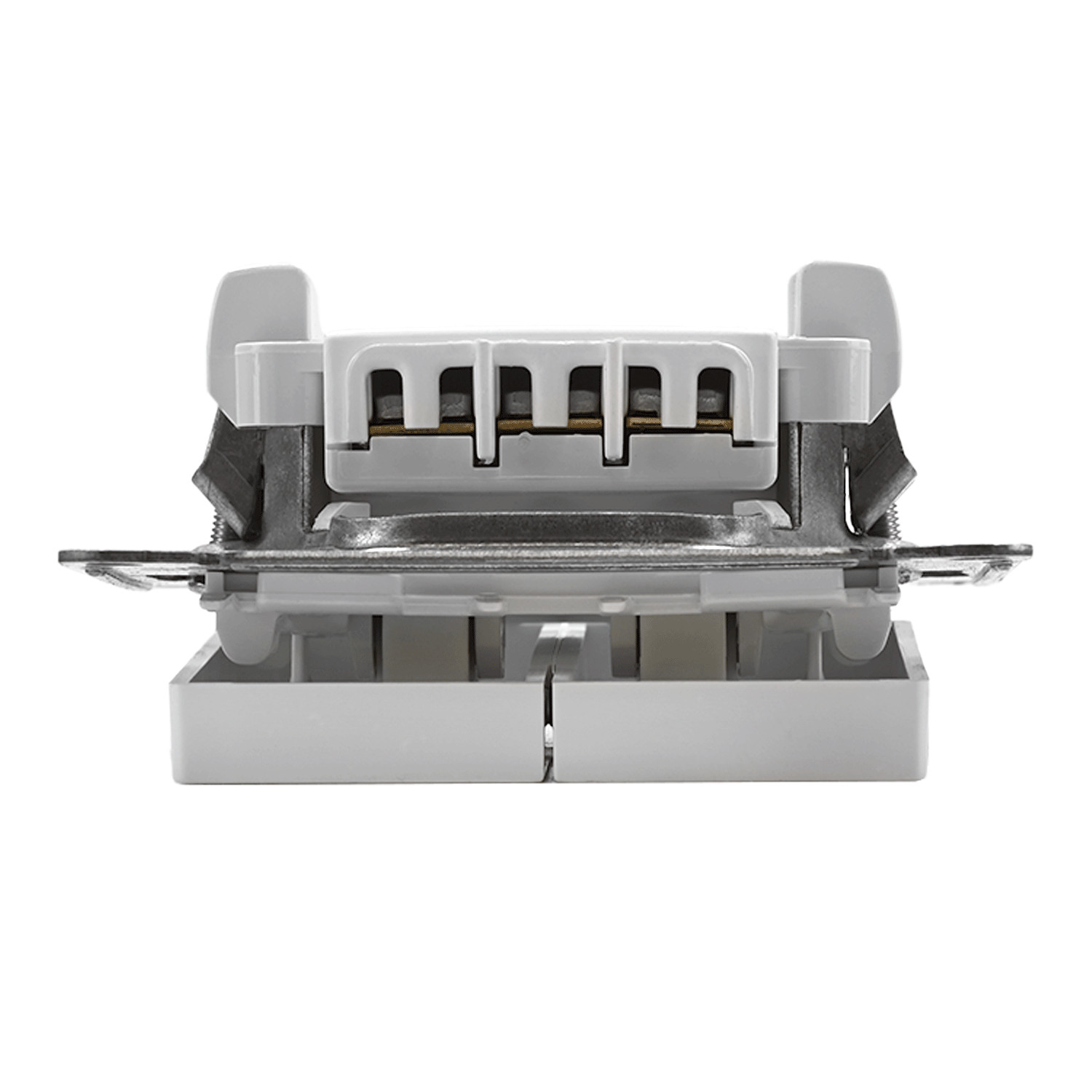 systeme electric atlasdesign, переключатель 2-клавишный белый atn000165