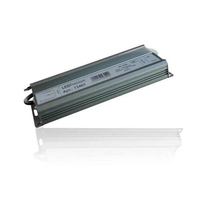 Блоки питания (драйвер) для светодиодной ленты LR-SLIM 12V 150Вт (12.5А) (200x58x40см) IP20 Лед-рэй