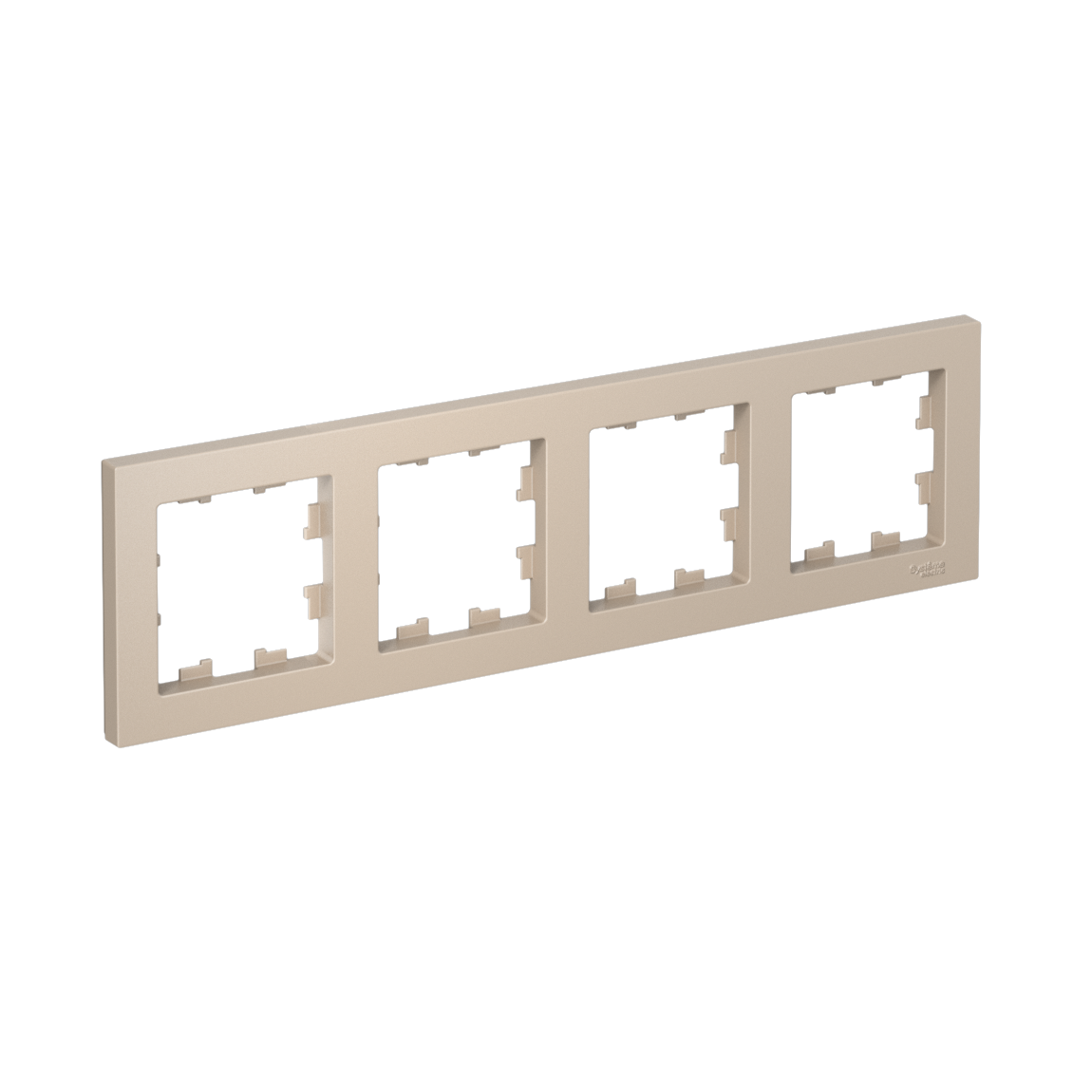 Systeme Electric ATLASDESIGN рамка 4-я горизонтальная песочный