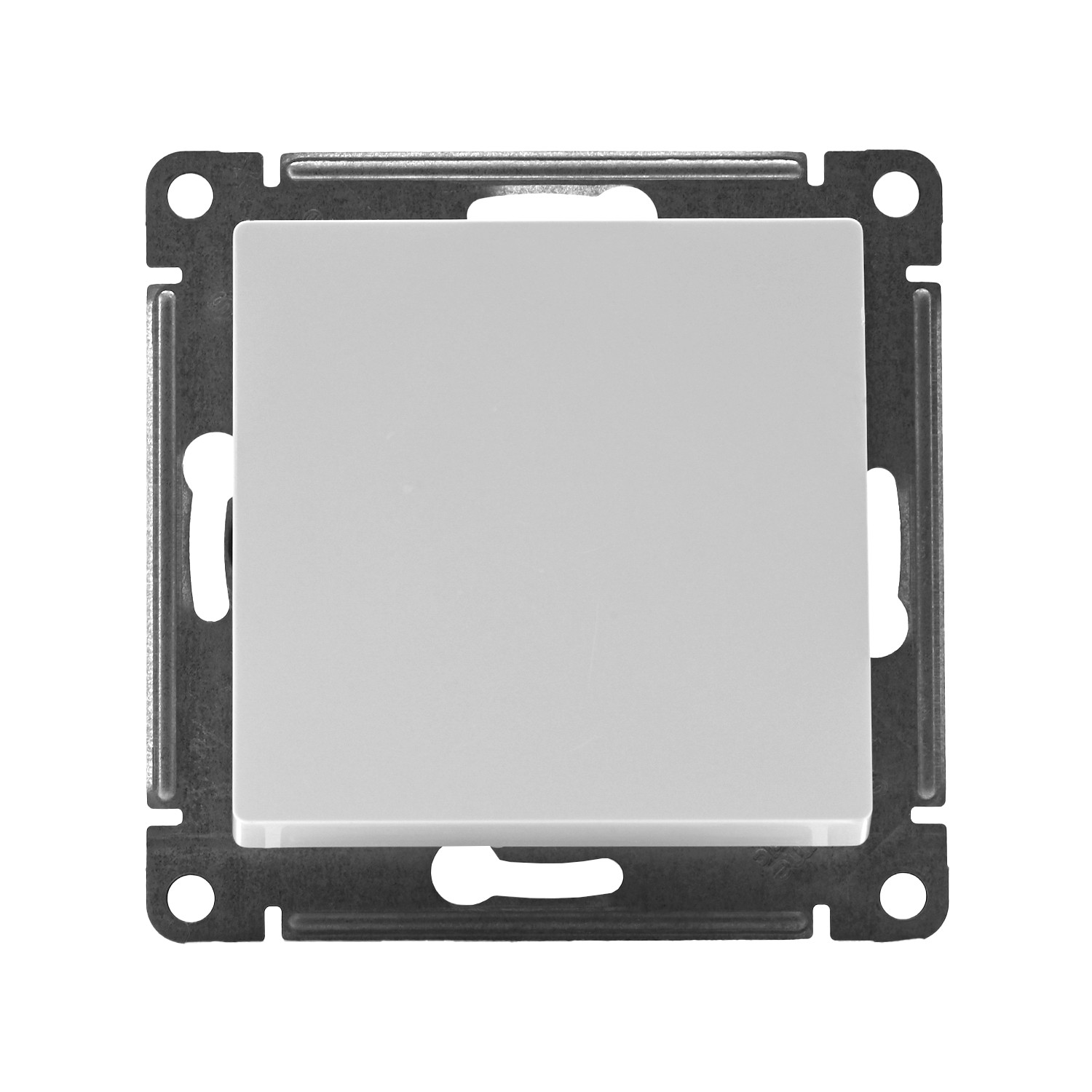 systeme electric atlasdesign, переключатель 1-клавишный белый atn000161