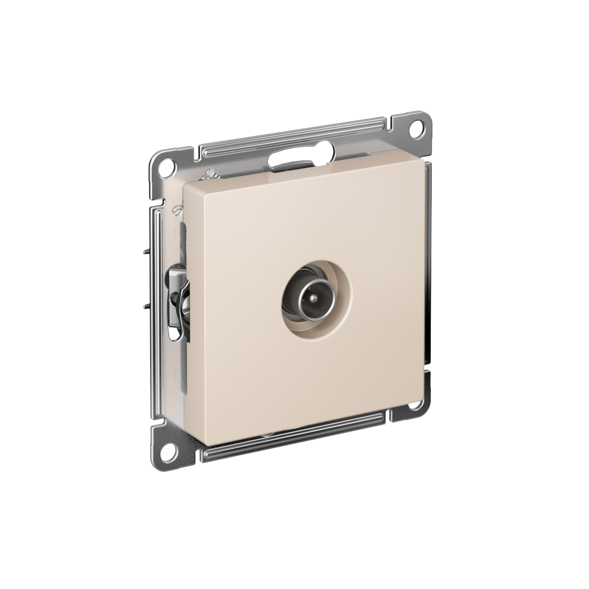 Systeme Electric ATLASDESIGN, розетка TV коннектор бежевый ATN000293
