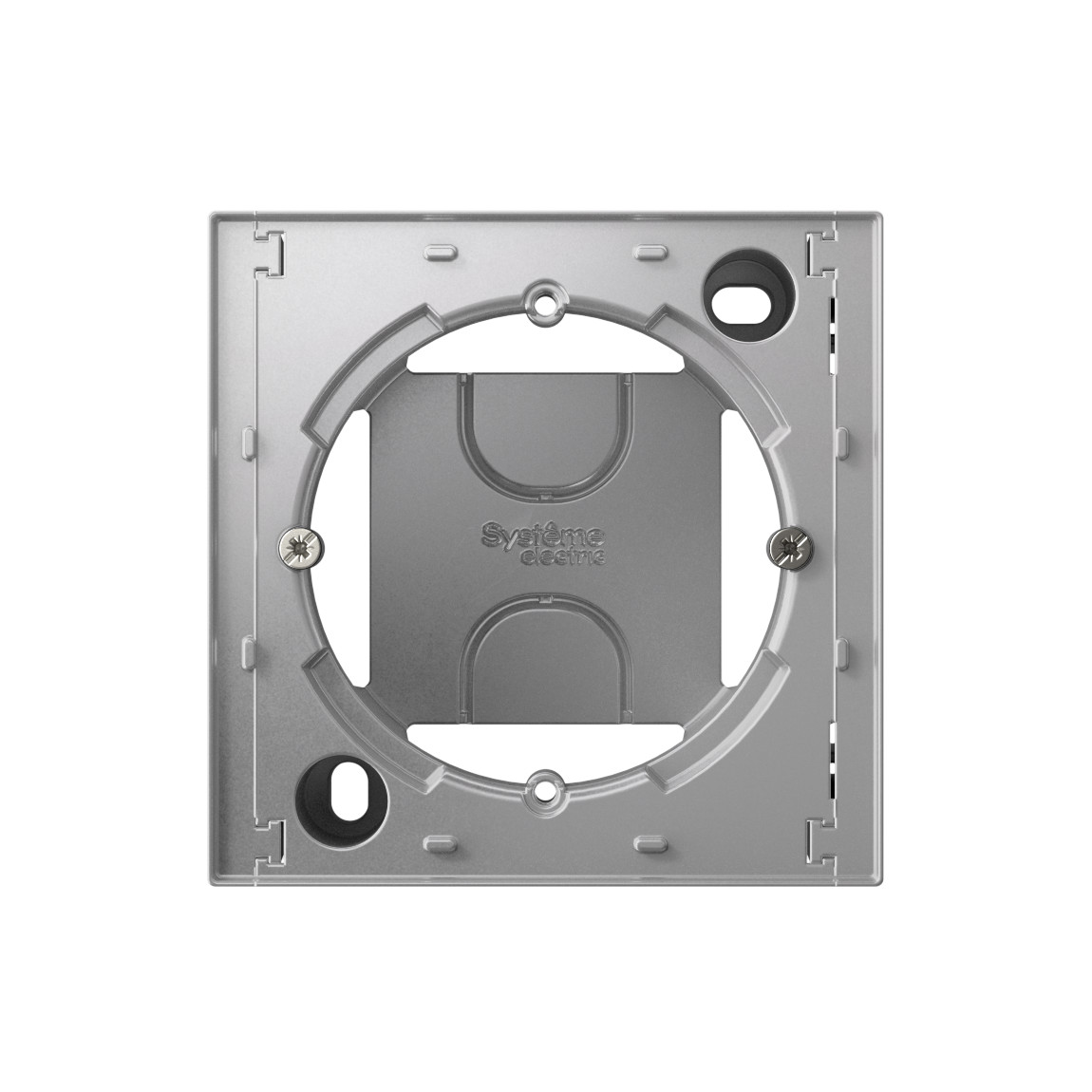 systeme electric atlasdesign, коробка наружного монтажа алюминий atn000300