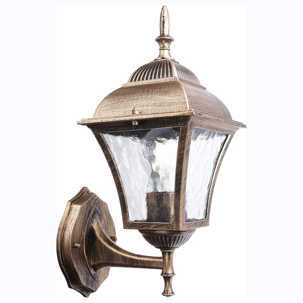 Светильник садово-парковый PL611, 60W 230V E27 черное золото, 11611 FERON 