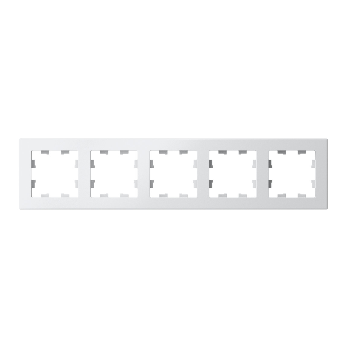 systeme electric atlasdesign, рамка 5-я горизонтальная белый atn000105