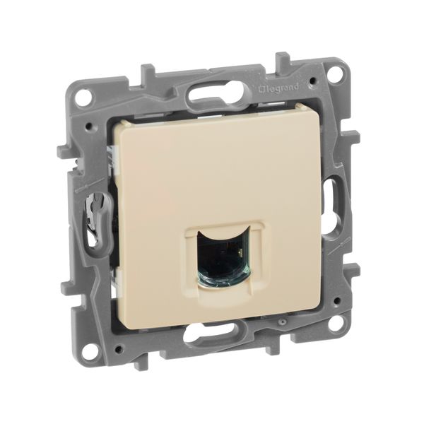legrand etika розетка компьютерная 1-я rj-45 utp 8 контактов 1 выход 6 кат. слоновая кость