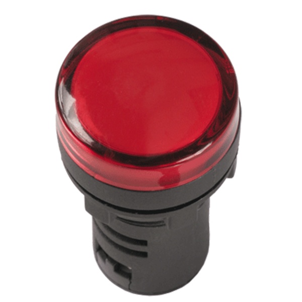 Лампа светосигнальная AD22DS d22мм 230В красн. IEK BLS10-ADDS-230-K04
