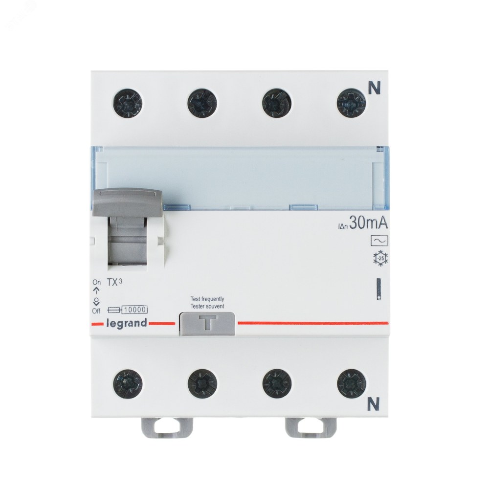 legrand 403043 вдт устройство защитного отключения tx3 4р 40a 300ма тип ас