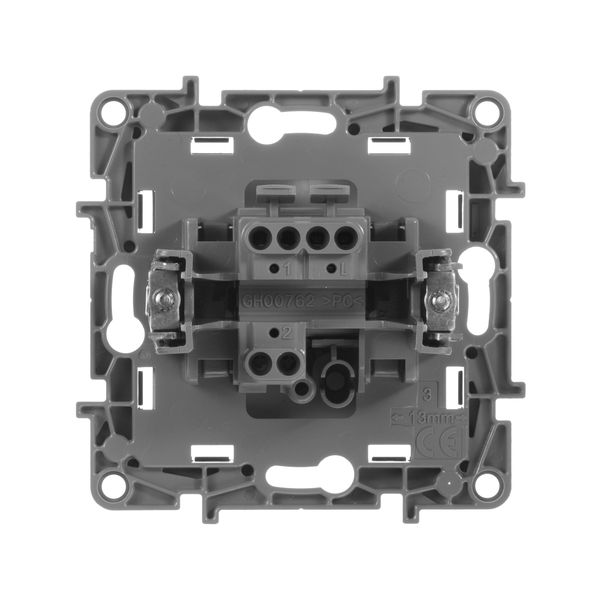 legrand etika выключатель 1 клавишный антрацит