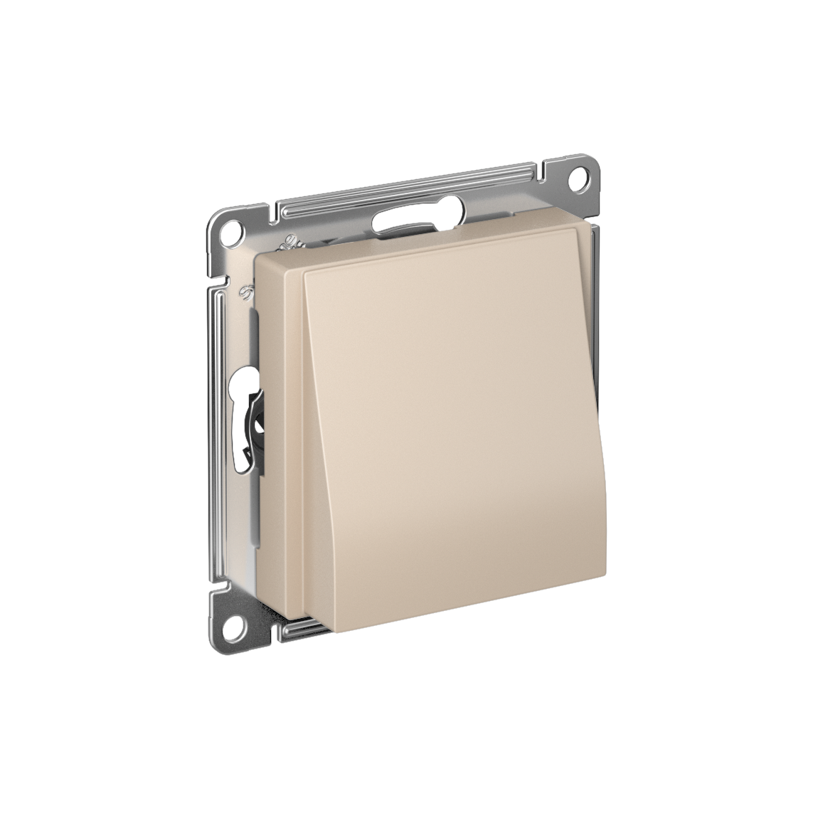 Systeme Electric ATLASDESIGN вывод кабеля песочный