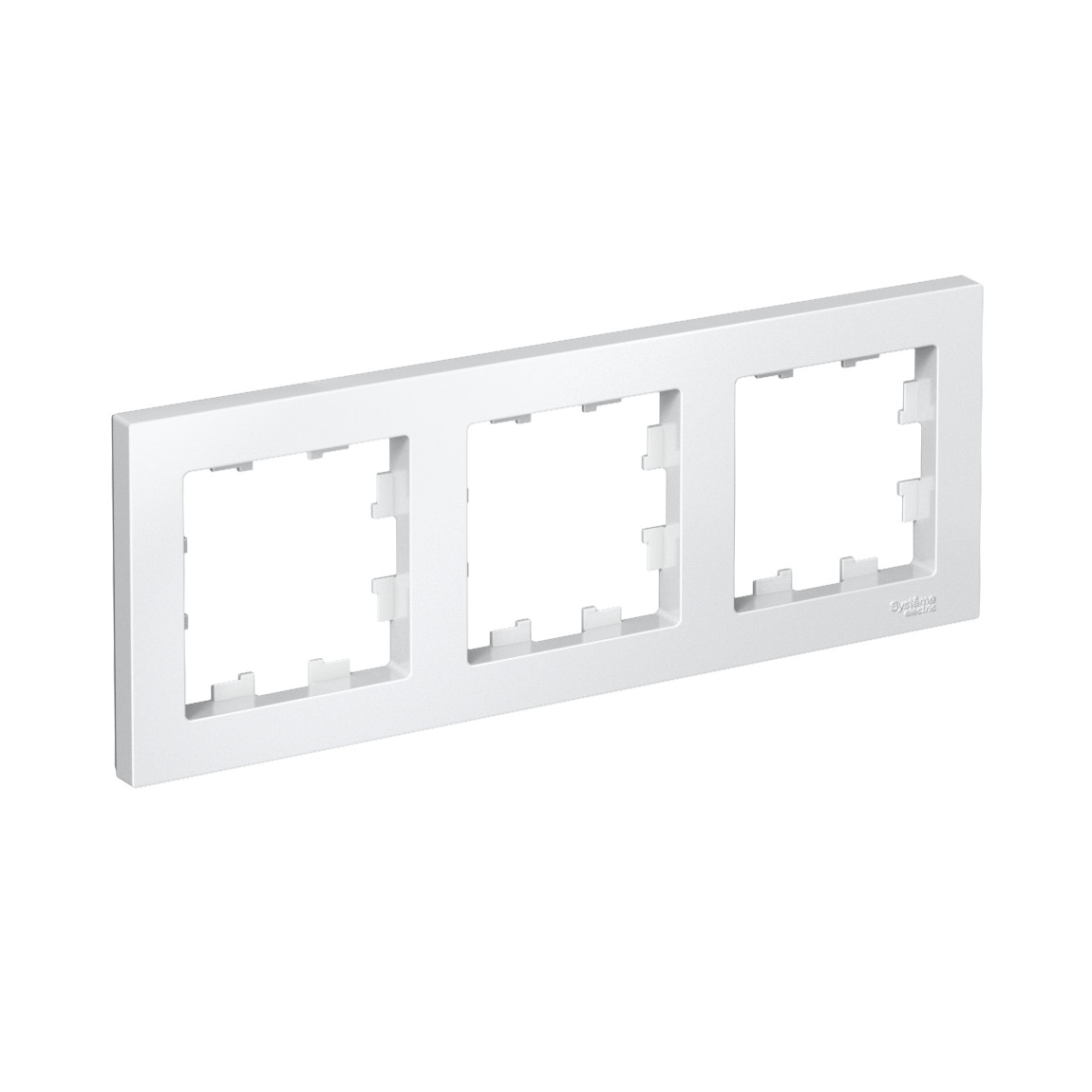 systeme electric atlasdesign рамка 3-я горизонтальная лотос
