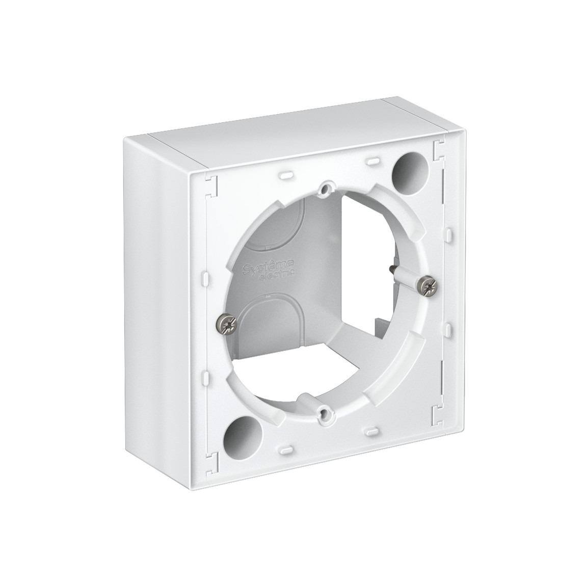 systeme electric atlasdesign коробка наружного монтажа лотос