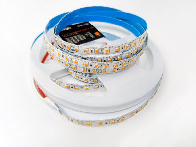 Лента неоновая 12V-9,6Вт/м 2835-120led/м желтый IP65 (5м/цена за 1м) Лед-рэй