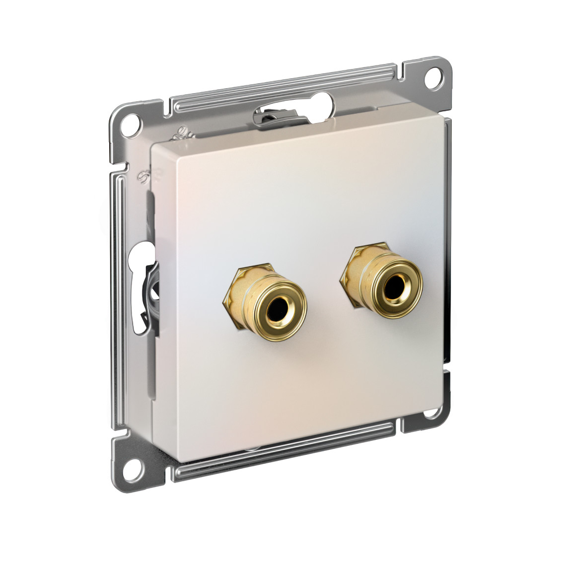 systeme electric atlasdesign розетка аудио 2-я жемчуг