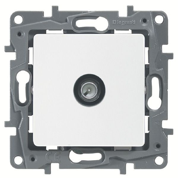 Legrand Etika розетка телевизионная оконечная 5 дБ - 5-862 мГц белая