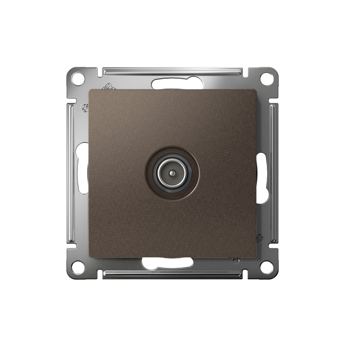 systeme electric atlasdesign розетка tv оконечная 1db мокко