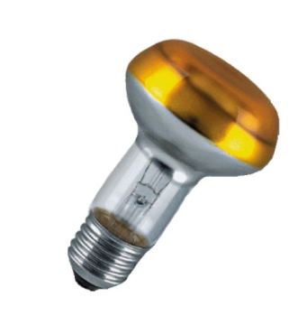 Лампа зеркальная  CONCENTRA R63 SPOT E27 40Вт желтая Osram