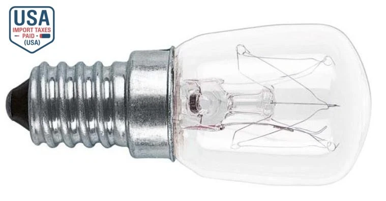 Лампа SPECIAL E14 25Вт d=26 l=57 прозрачная (для холодильников и швейных машин) Osram
