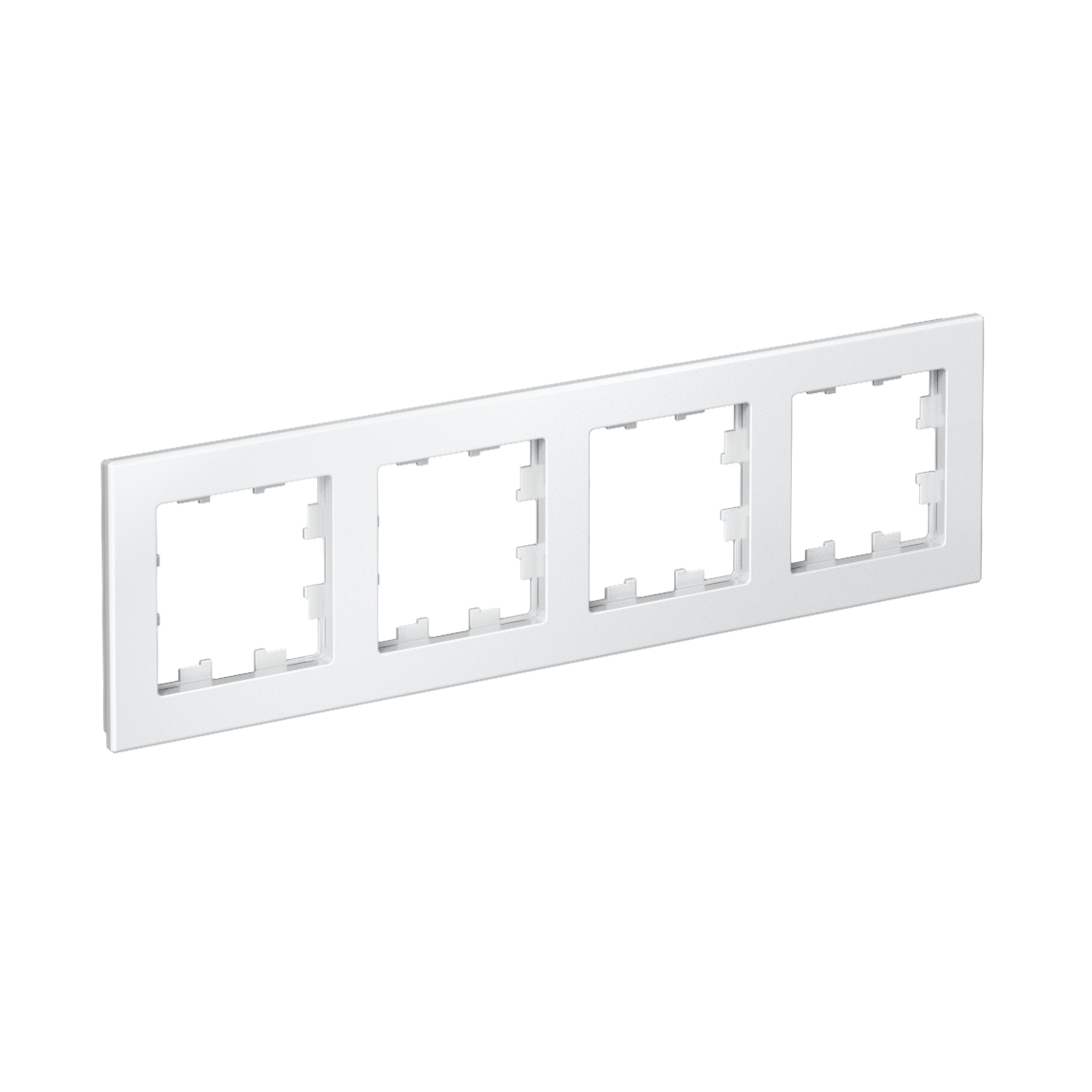 Systeme Electric ATLASDESIGN, рамка 4-я горизонтальная белый ATN000104