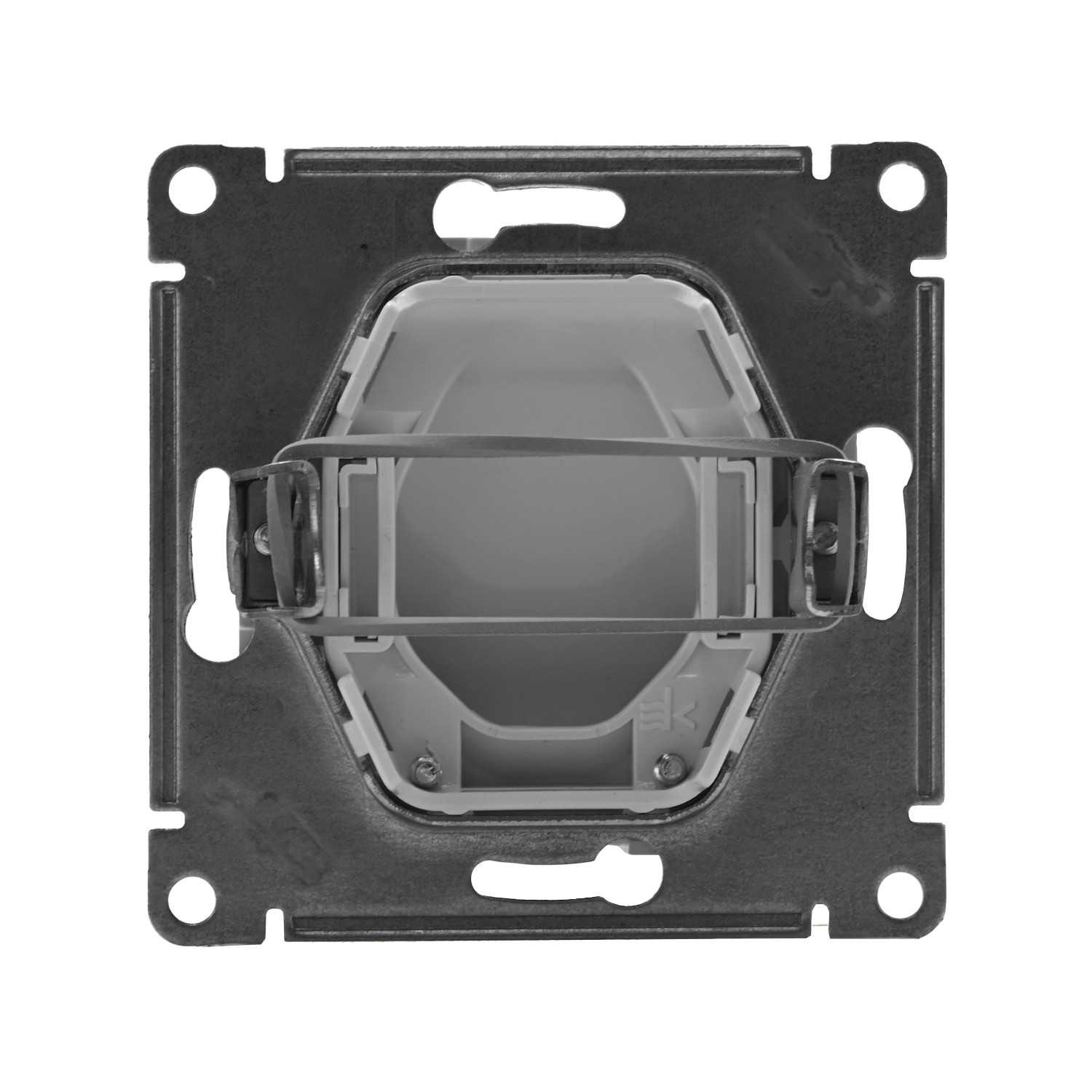 systeme electric atlasdesign, вывод кабеля белый atn000199