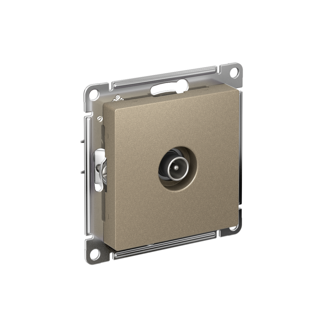 Systeme Electric ATLASDESIGN розетка TV оконечная 1dB шампань