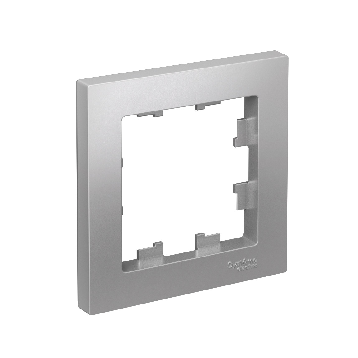 systeme electric atlasdesign, рамка 1-я универсальная алюминий atn000301