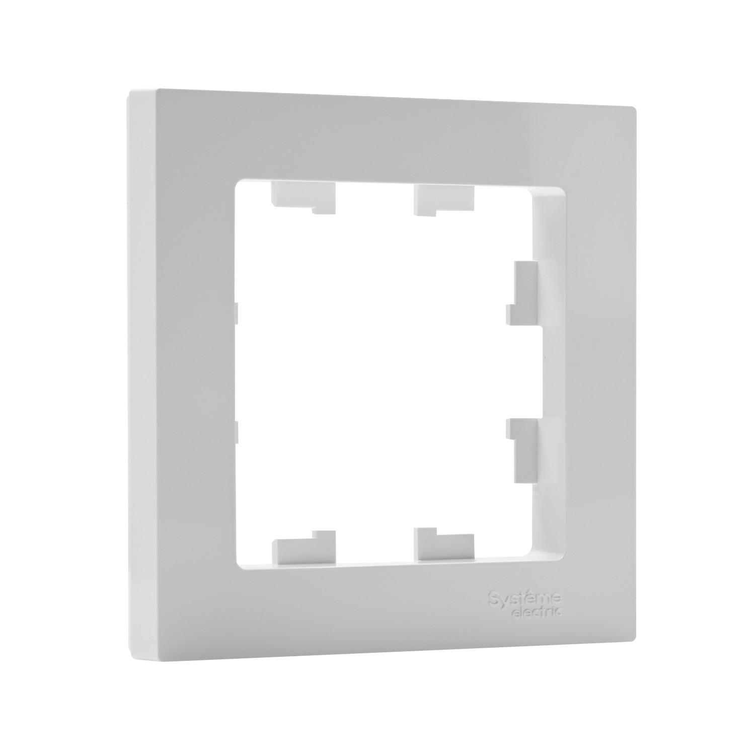 systeme electric atlasdesign, рамка 1-я универсальная белый atn000101