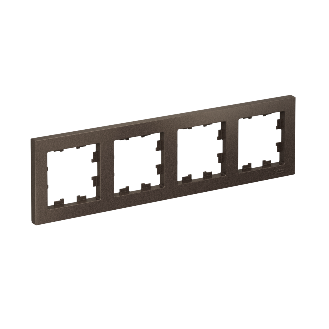 Systeme Electric ATLASDESIGN рамка 4-я горизонтальная мокко