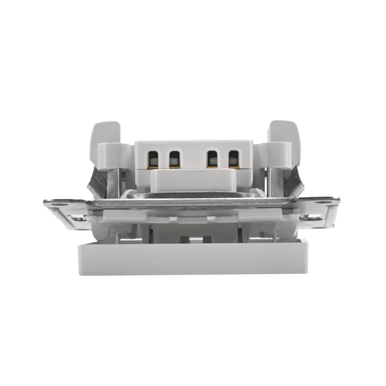 systeme electric atlasdesign, выключатель 1-клавишный с подсветкой белый atn000113